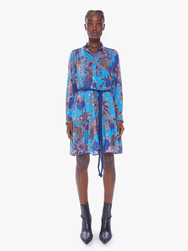 XiRENA Anastasia Dress - Cerulean Medley sold by MOTHER