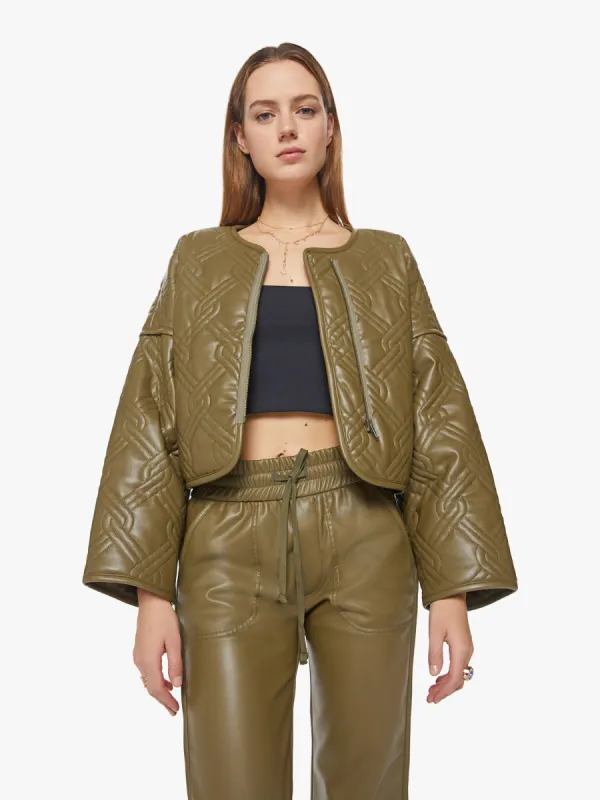 The Underliner Jacket - Fir Green sold by MOTHER