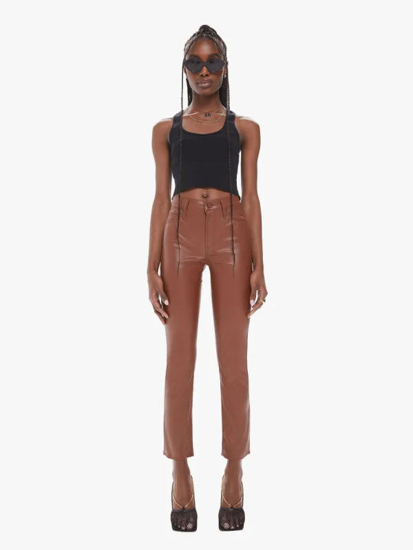 The Mid Rise Dazzler Ankle - Friar Brown sold by MOTHER