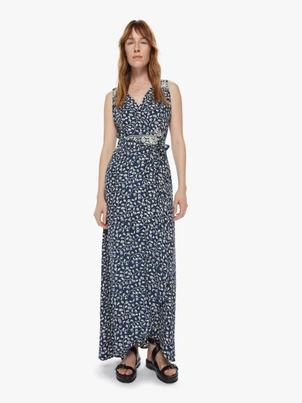 Natalie Martin Kate Sleeveless Dress - Pomegranate Indigo sold by MOTHER