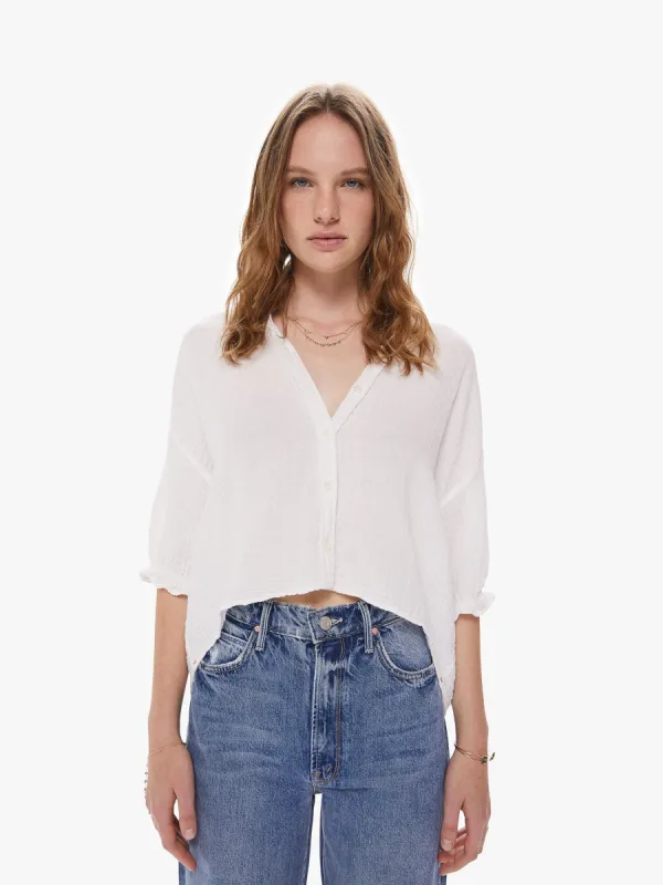 XiRENA Alyss Shirt - White sold by MOTHER