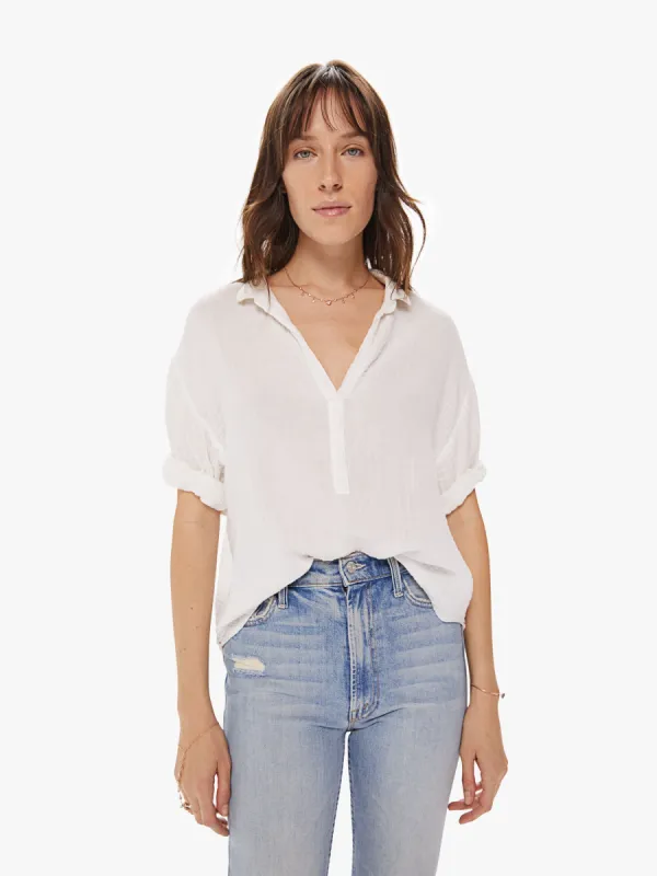 XiRENA Cruz Shirt - White sold by MOTHER
