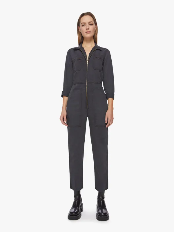 The Specialist Jumpsuit Ankle - Faded Black made by MOTHER