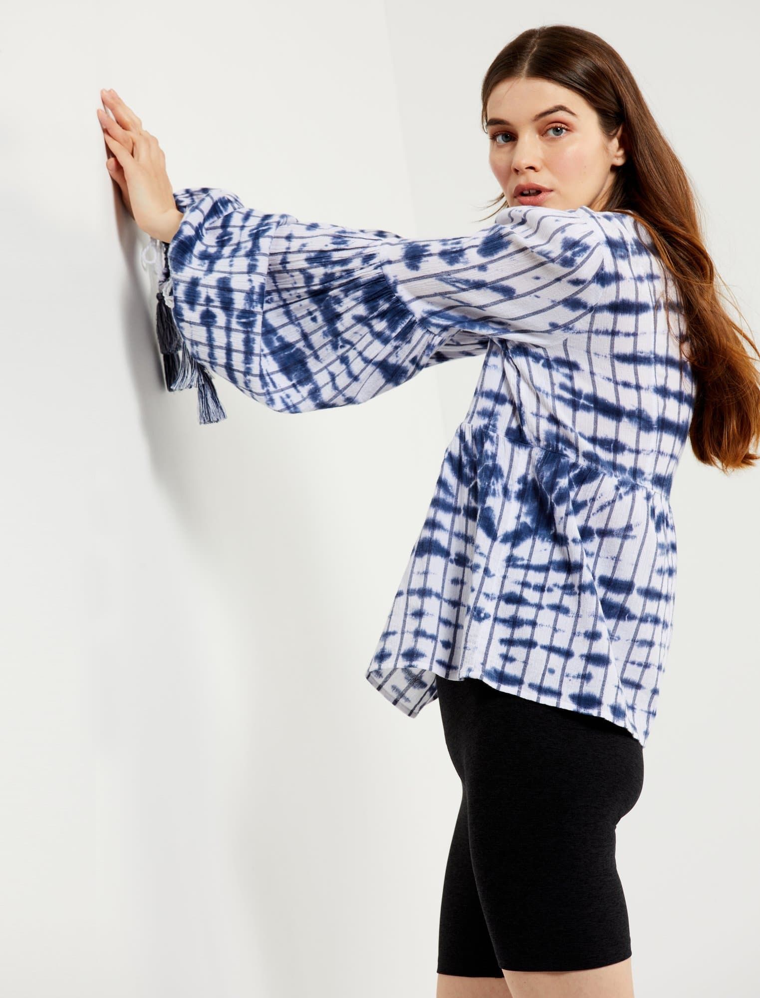 Tie-dye Maternity Shirt sold by Motherhood Maternity product image thumbnail 3