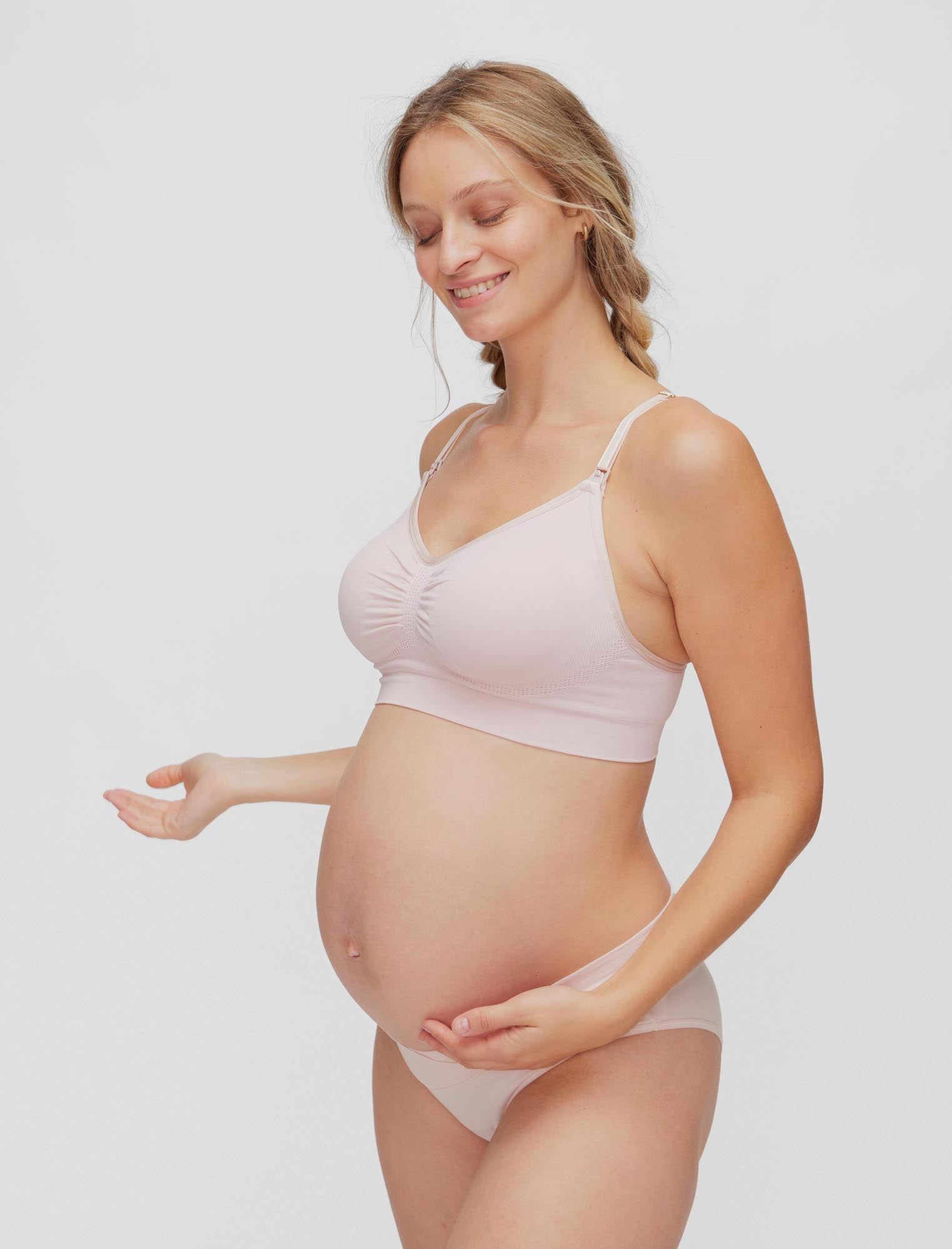 Seamless Clip Down Maternity And Nursing Bra sold by Motherhood Maternity product image thumbnail 3