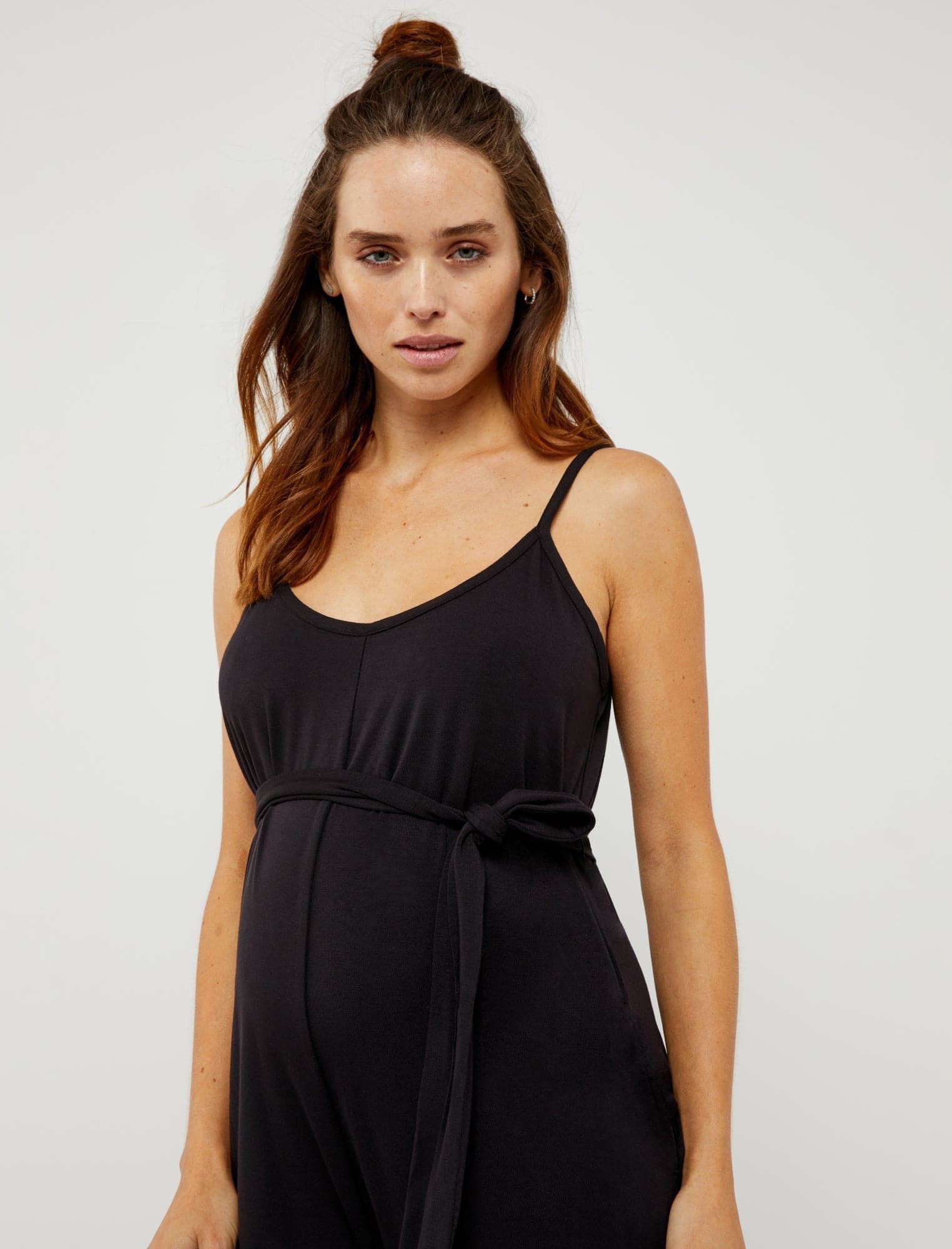 Luxe Maternity Jumpsuit sold by Motherhood Maternity product image thumbnail 3