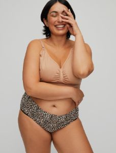 Plus Size Seamless Clip Down Maternity and Nursing Bra sold by Motherhood Maternity