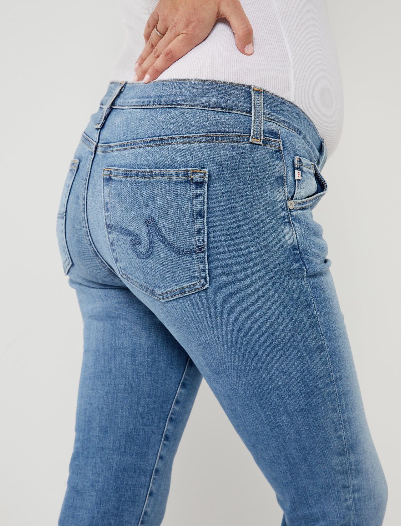 AG Maternity Prima Ankle Jean sold by Motherhood Maternity product image thumbnail 4