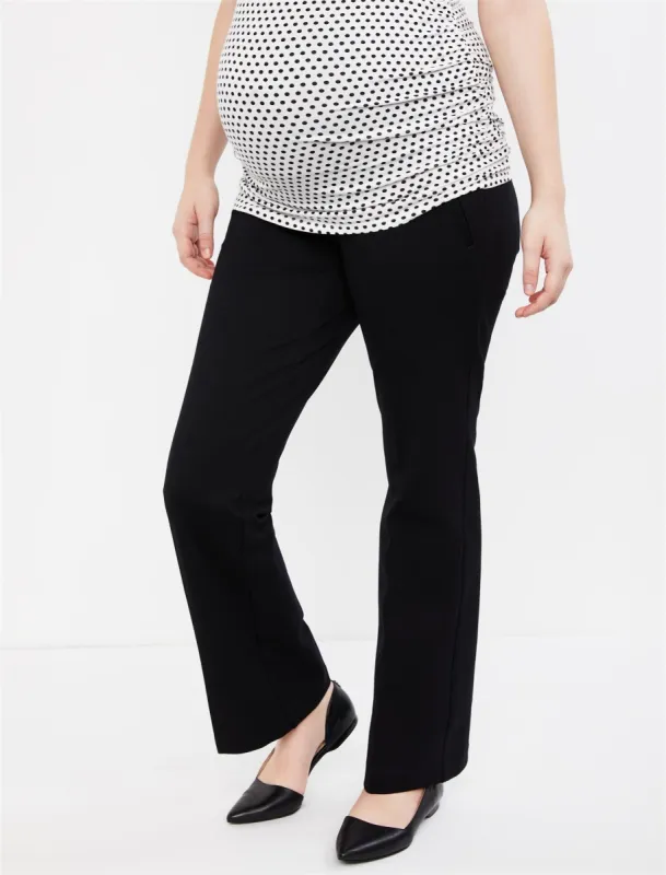 The Cady Secret Fit Belly Ponte Bootcut Maternity Pants sold by Motherhood Maternity