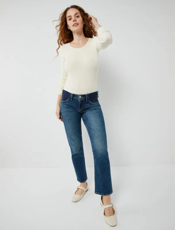 Joe's Lara Ankle Straight Leg Maternity Jeans sold by Motherhood Maternity