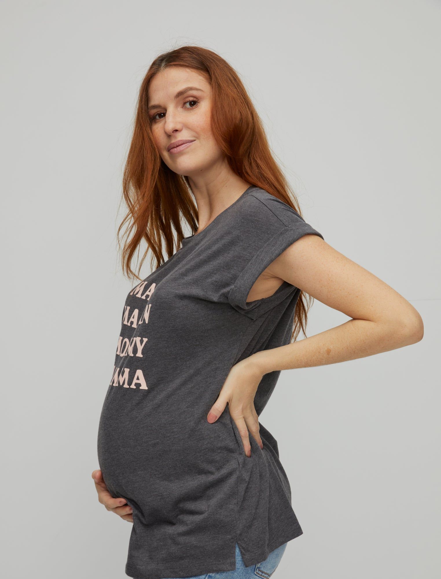 Mama Languages Maternity Graphic Tee sold by Motherhood Maternity product image thumbnail 3