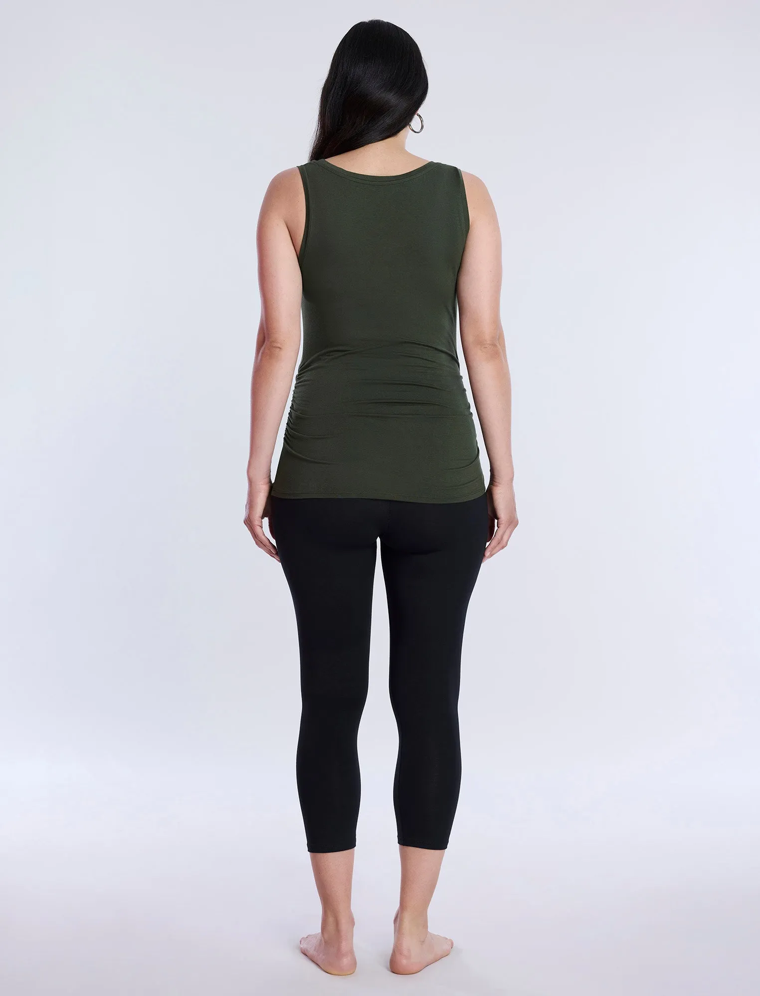 Side Ruched Maternity Tank Top sold by Motherhood Maternity product image thumbnail 2