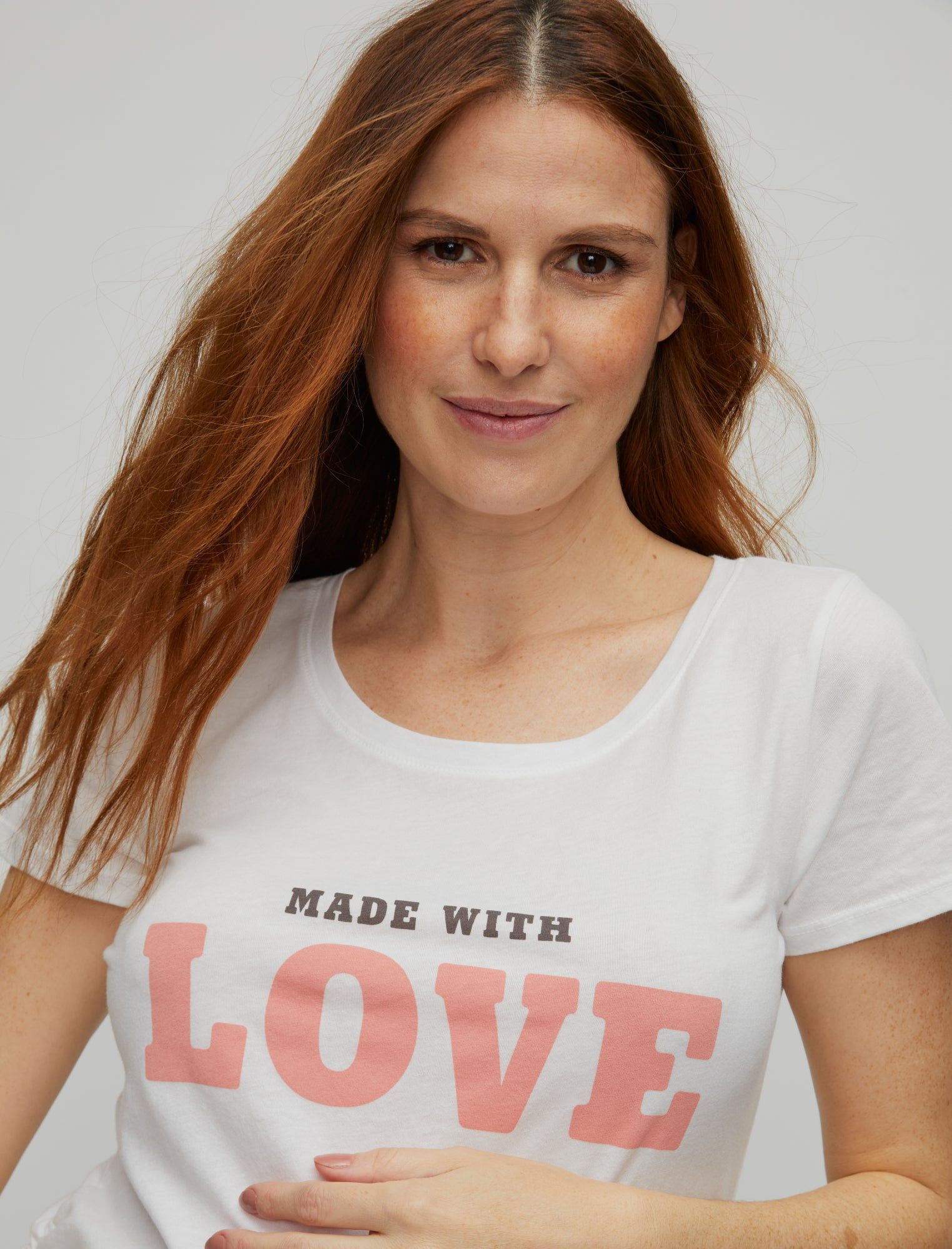 Made With Love Maternity Graphic Tee sold by Motherhood Maternity