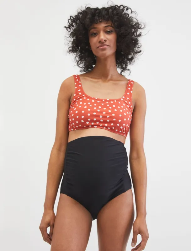 Beach Bump™ High Waist Bikini Bottom UPF 50+ sold by Motherhood Maternity