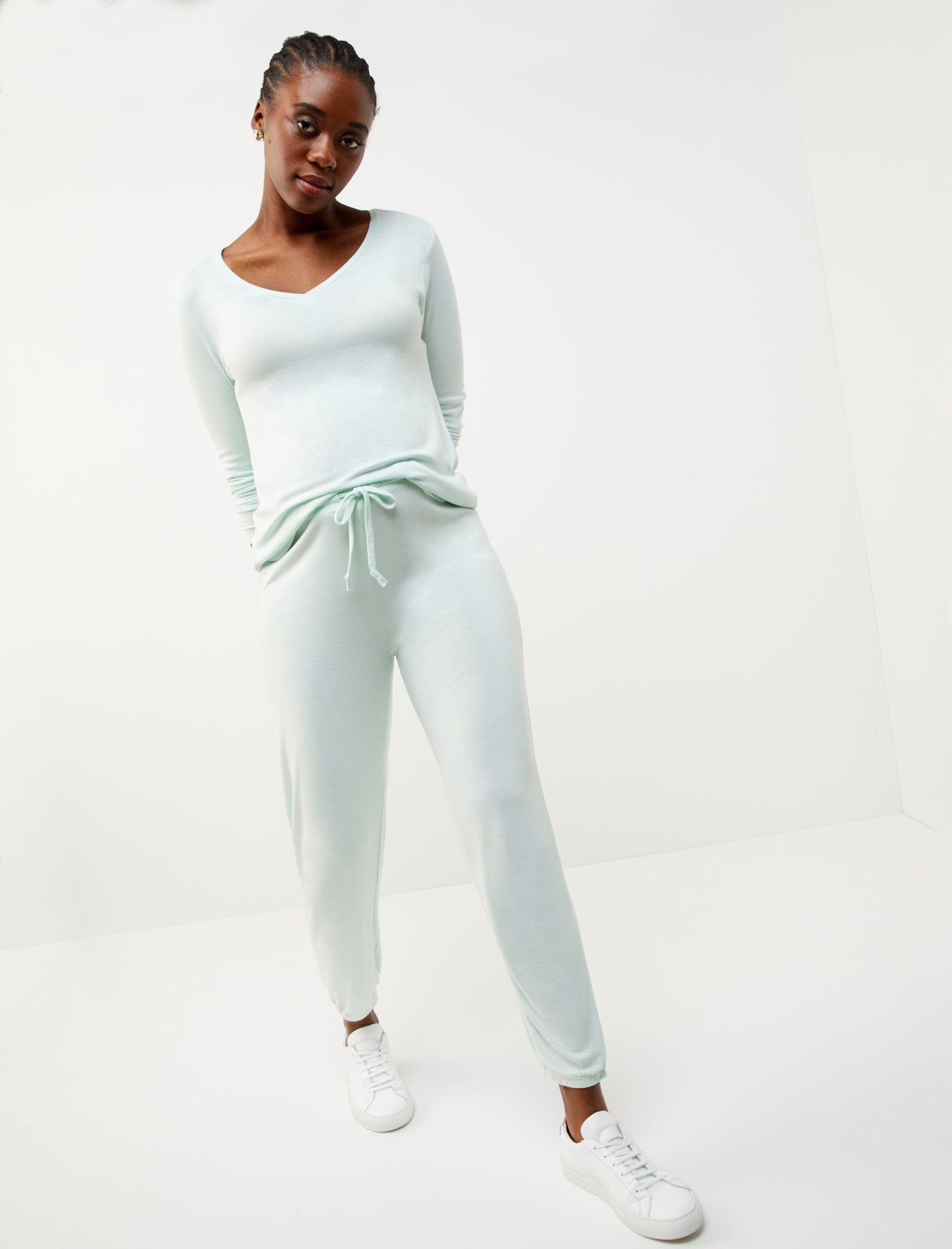 Grey State Eco Micromodal Lightweight Maternity Jogger sold by Motherhood Maternity product image thumbnail 4