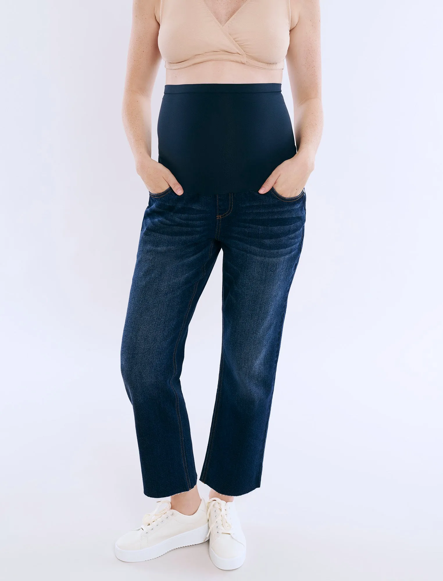 Secret Fit Belly® Slim Straight Leg Jean sold by Motherhood Maternity product image thumbnail 4