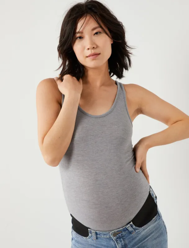 Scoop Neck Maternity Layering Tank Top sold by Motherhood Maternity