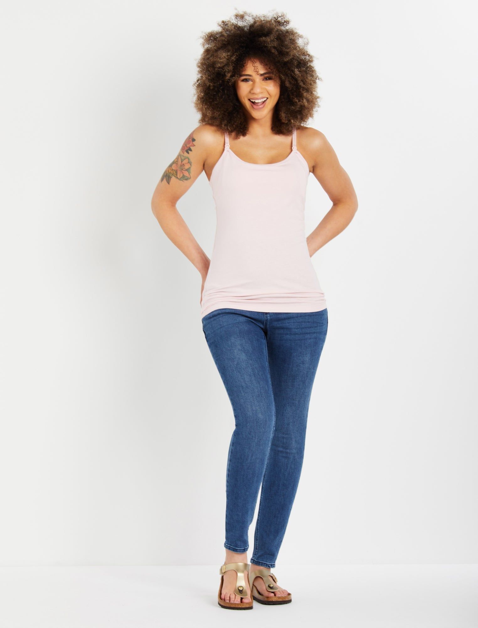 Clip Down Nursing Cami sold by Motherhood Maternity product image thumbnail 5