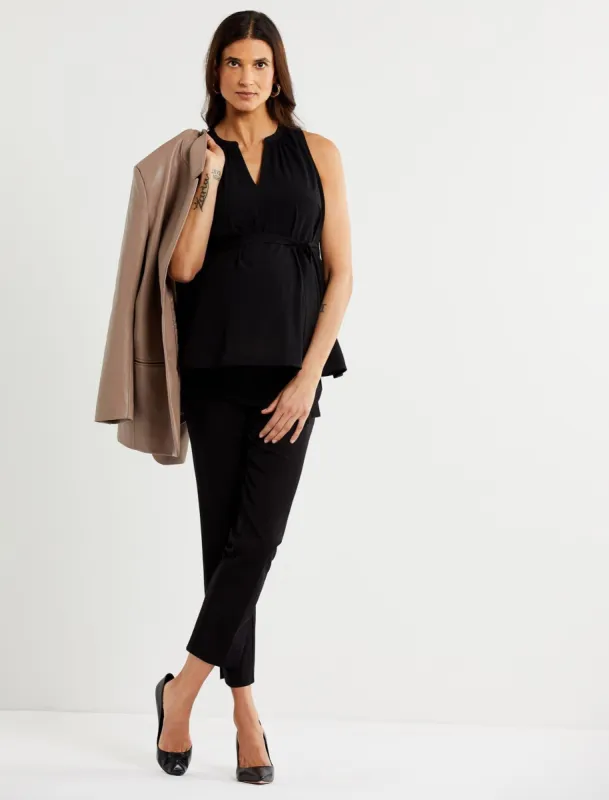 Pleated Maternity Shirt sold by Motherhood Maternity