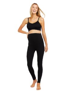 Seamless Rib Knit Maternity & Nursing Bra with brrr° Triple Chill sold by Motherhood Maternity
