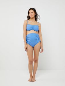 High Waisted 2-Piece Maternity Bikini with UPF 50 sold by Motherhood Maternity