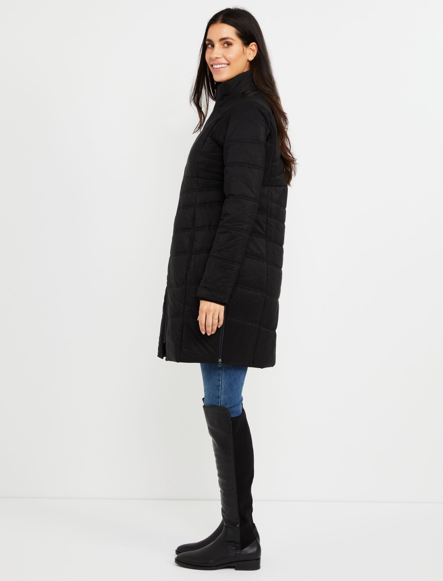 Core Puffer Maternity Jacket sold by Motherhood Maternity product image thumbnail 5