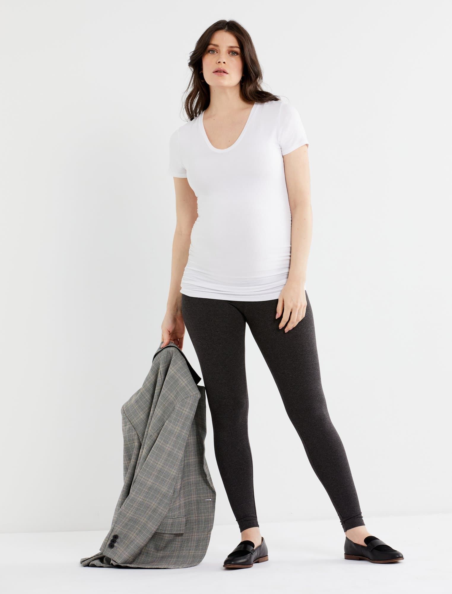 Luxe Essentials Secret Fit Belly Ultra Soft Maternity Leggings sold by Motherhood Maternity product image thumbnail 5