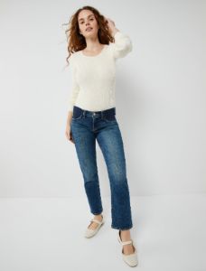 Joe's Lara Ankle Straight Leg Maternity Jeans sold by Motherhood Maternity