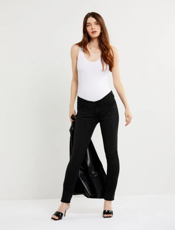 J Brand Side Panel Mama J Super Skinny Maternity Jeans sold by Motherhood Maternity