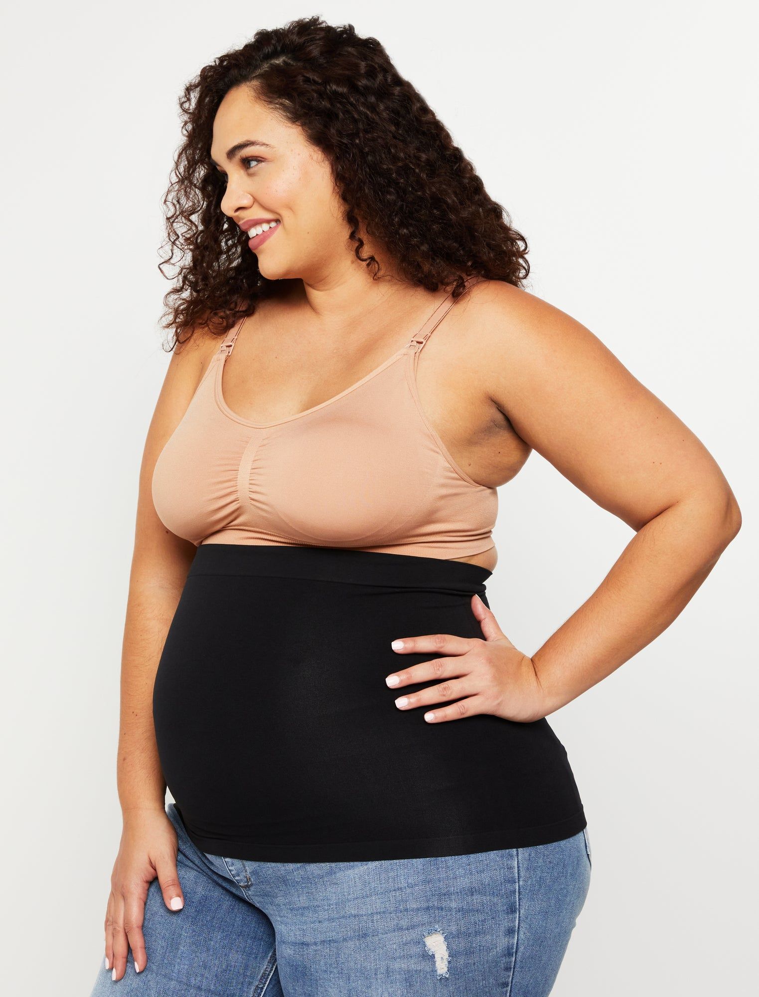 Plus Size Maternity Tummy Sleeve sold by Motherhood Maternity product image thumbnail 2