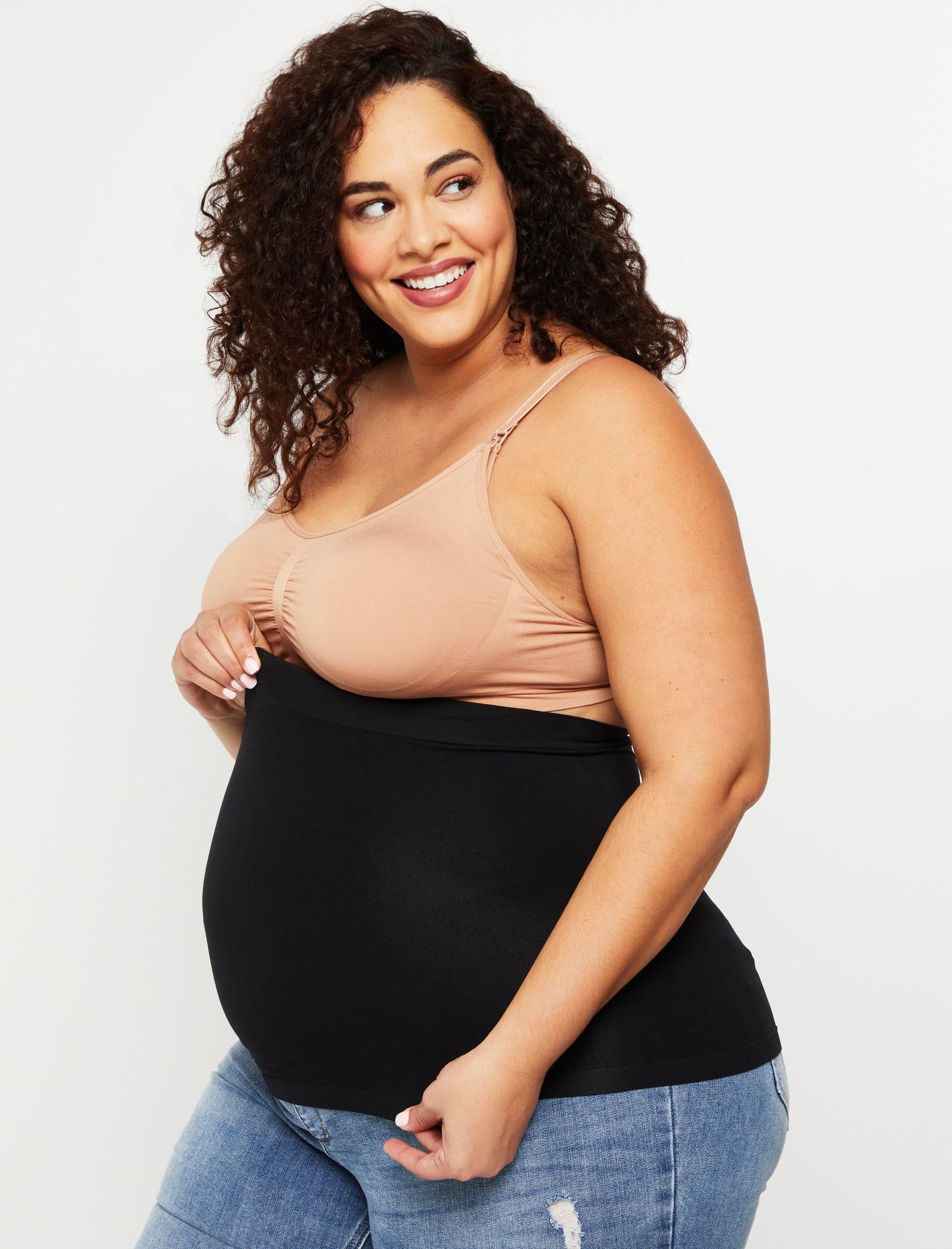 Plus Size Maternity Tummy Sleeve sold by Motherhood Maternity product image thumbnail 3