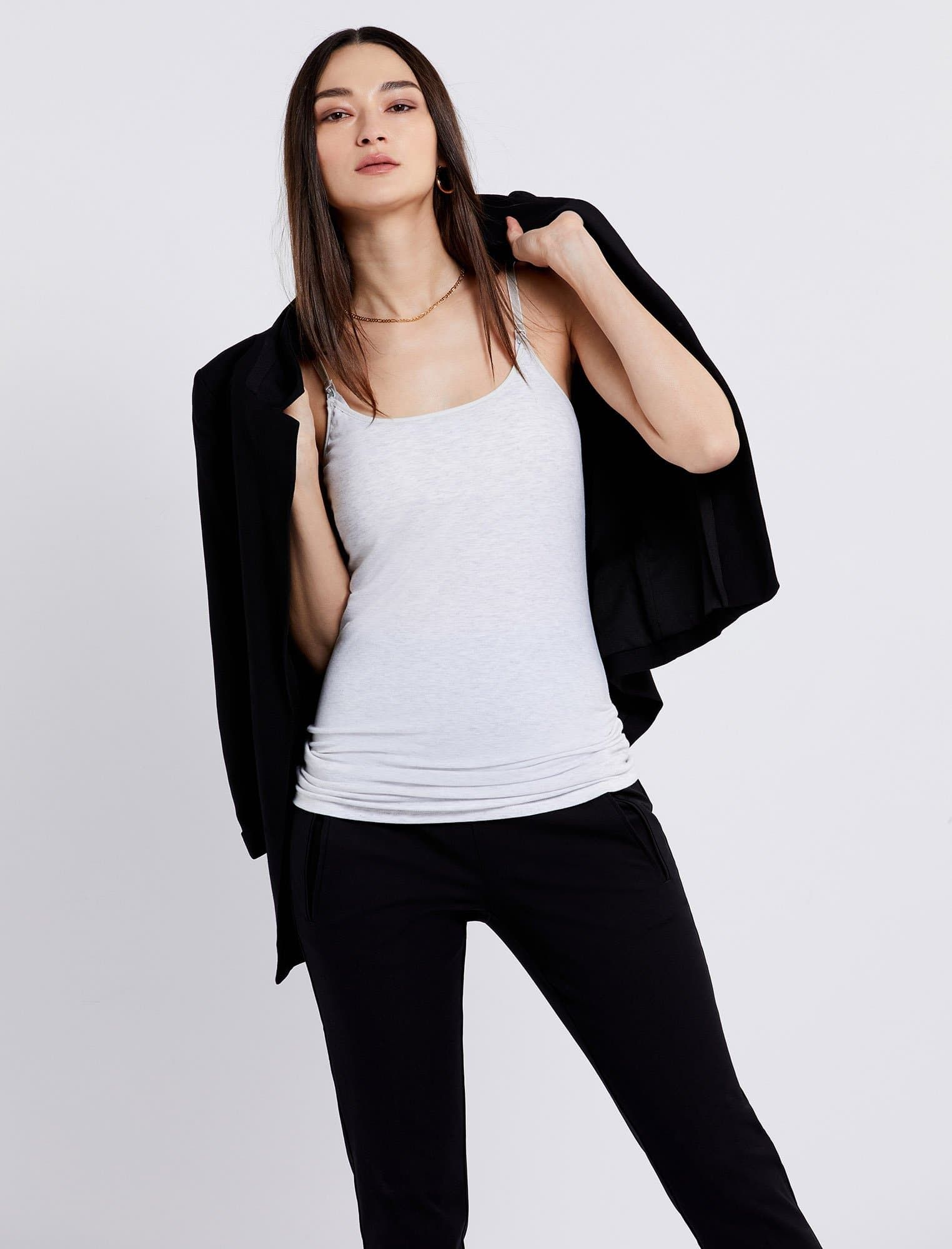 Luxe Clip Down Nursing Cami sold by Motherhood Maternity product image thumbnail 3