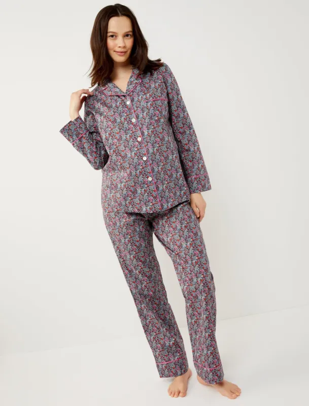 Two Piece Maternity Pajama Set Made with Tana Lawn™ sold by Motherhood Maternity