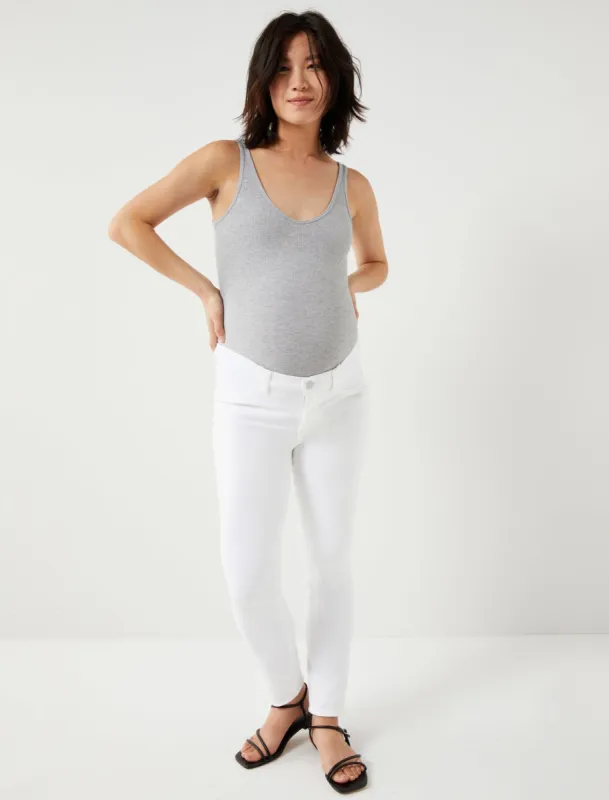 J Brand Side Panel Mama J Super Skinny Maternity Jeans sold by Motherhood Maternity