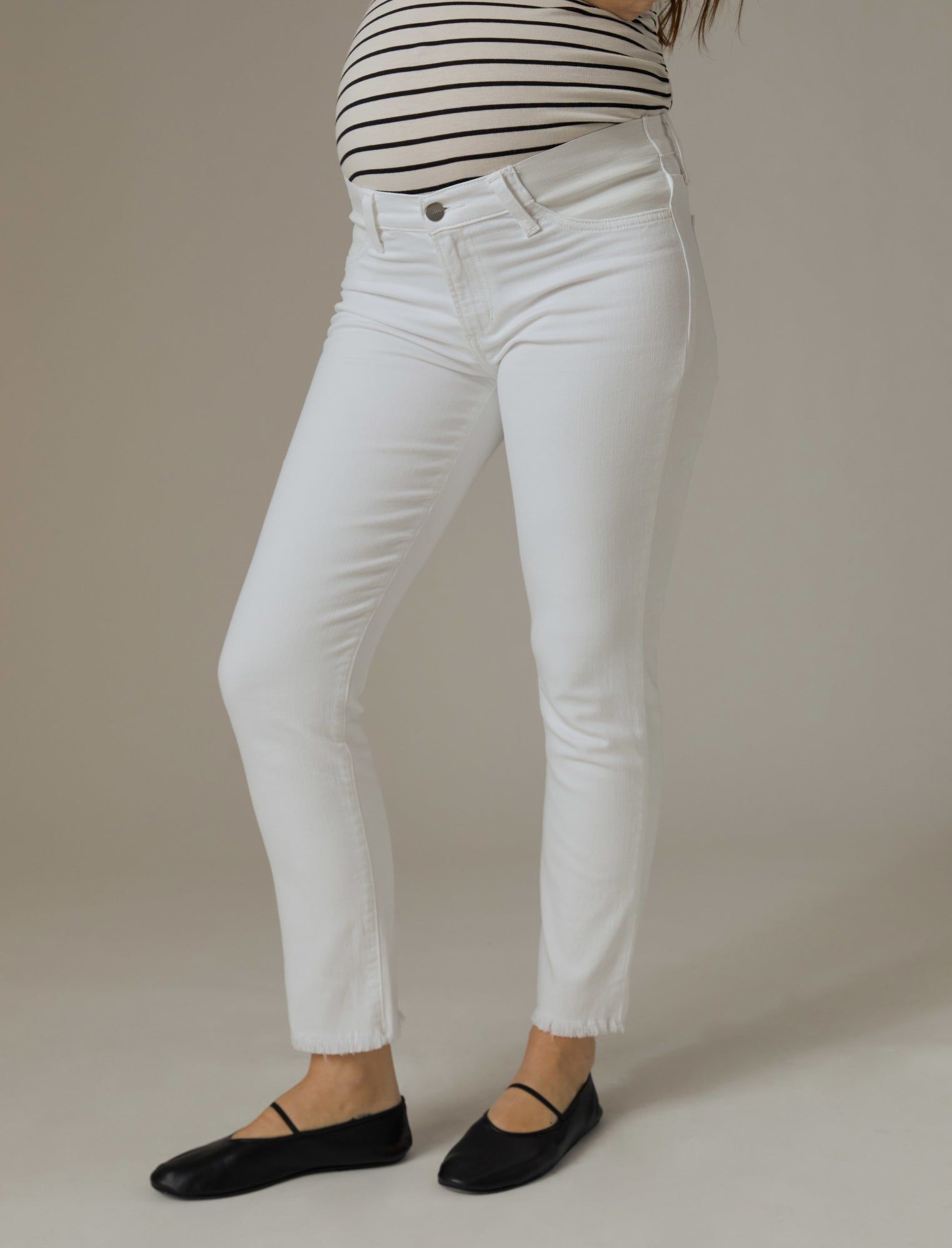 Joe's The Lara Ankle Fray Hem Maternity Jean sold by Motherhood Maternity product image thumbnail 4