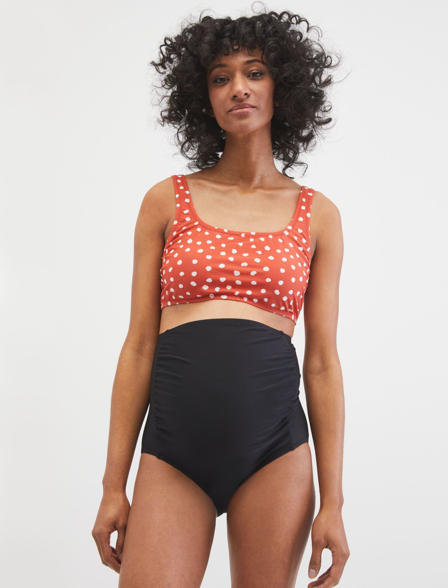 Beach Bump™ High Waist Bikini Bottom UPF 50+ sold by Motherhood Maternity