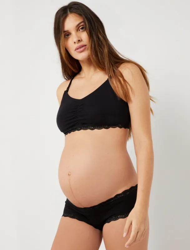Clipdown Lace Maternity and Nursing Bra sold by Motherhood Maternity