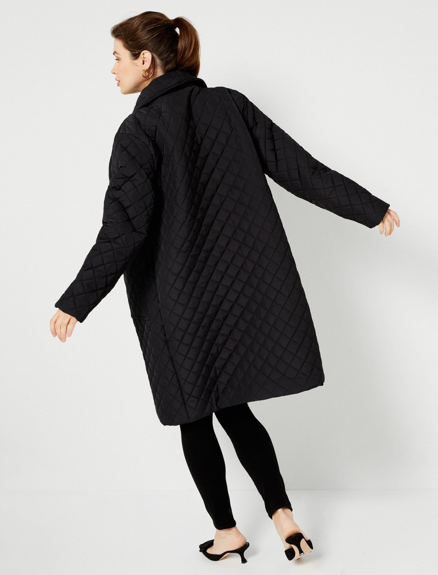 Quilted Maternity Jacket sold by Motherhood Maternity product image thumbnail 4