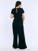 Short Sleeve V-Neck Jumpsuit sold by Motherhood Maternity