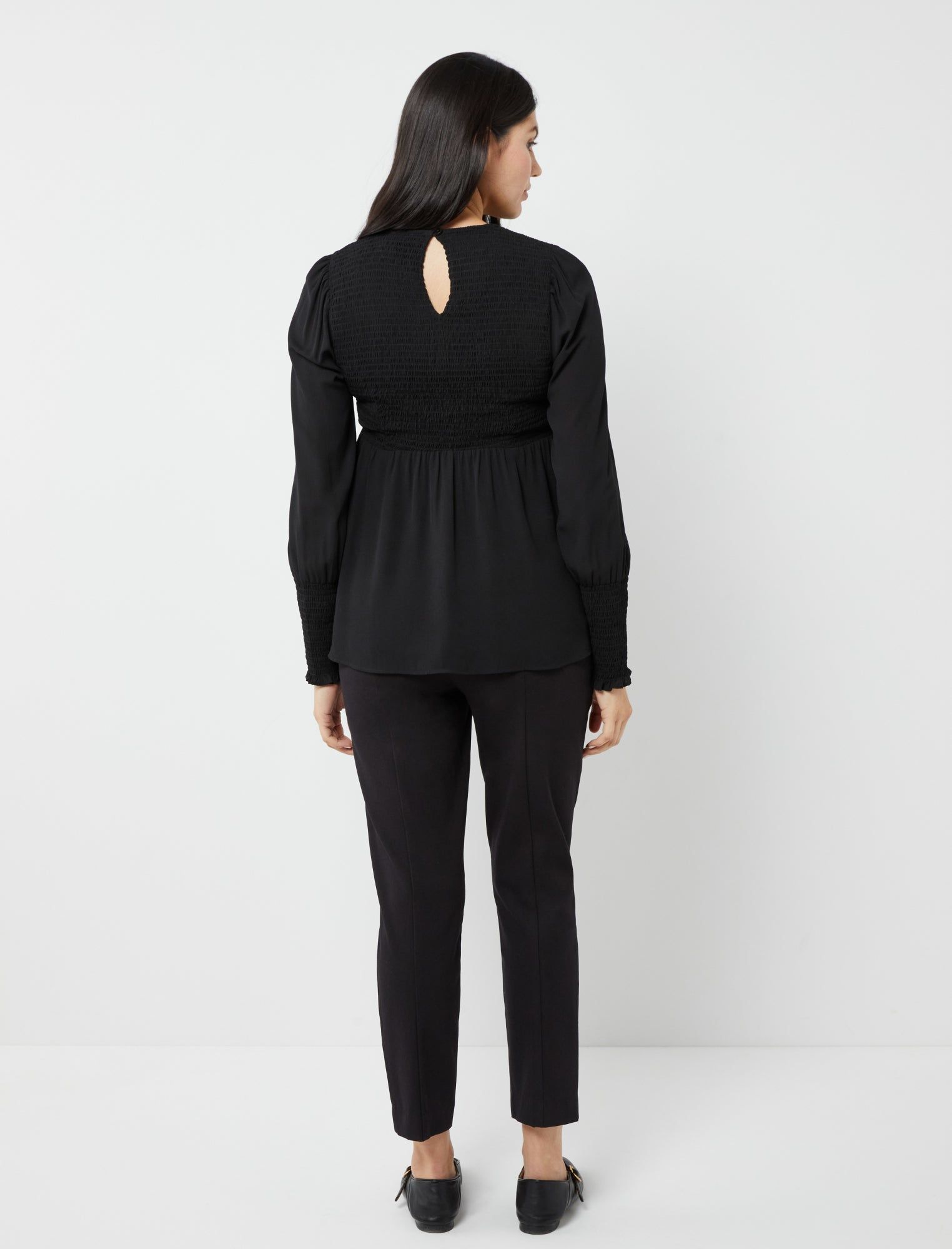 The Curie Secret Fit Belly Twill Slim Ankle Maternity Pant sold by Motherhood Maternity product image thumbnail 5