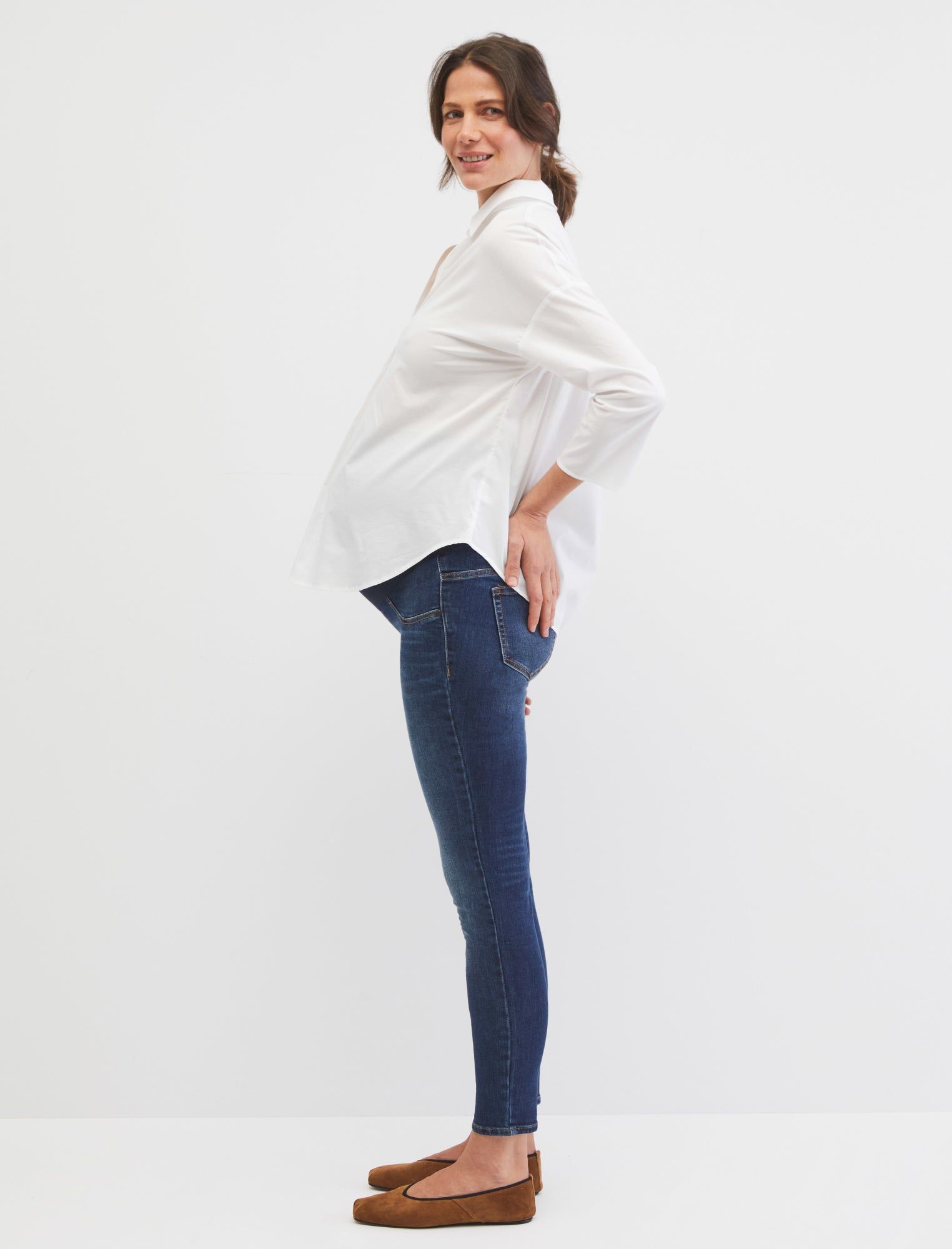 Sustainable Secret Fit Belly Skinny Leg Maternity Jeans sold by Motherhood Maternity product image thumbnail 5