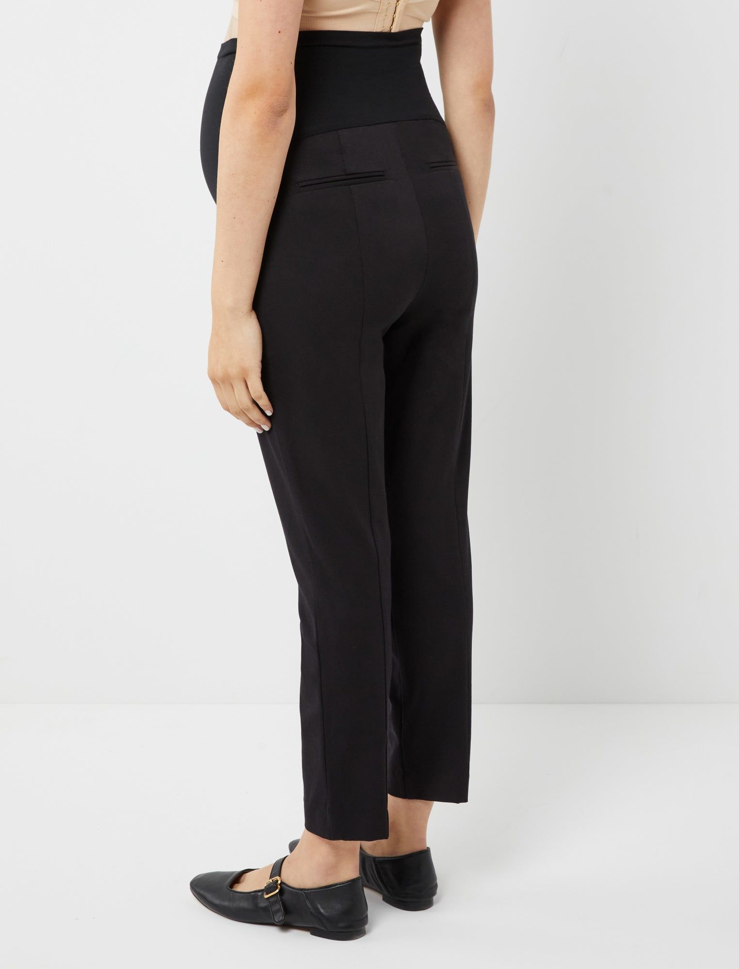 The Curie Secret Fit Belly Twill Slim Ankle Maternity Pant sold by Motherhood Maternity product image thumbnail 3