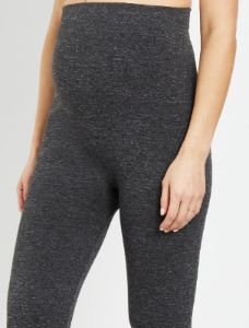 Seamless Fleece Lined Over The Belly Maternity Leggings sold by Motherhood Maternity