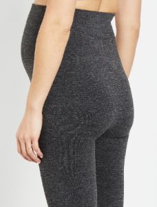 Seamless Fleece Lined Over The Belly Maternity Leggings sold by Motherhood Maternity