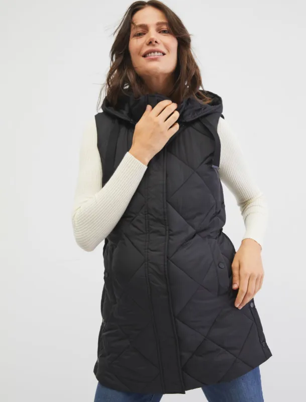 Weatherproof Puffer Maternity Vest sold by Motherhood Maternity