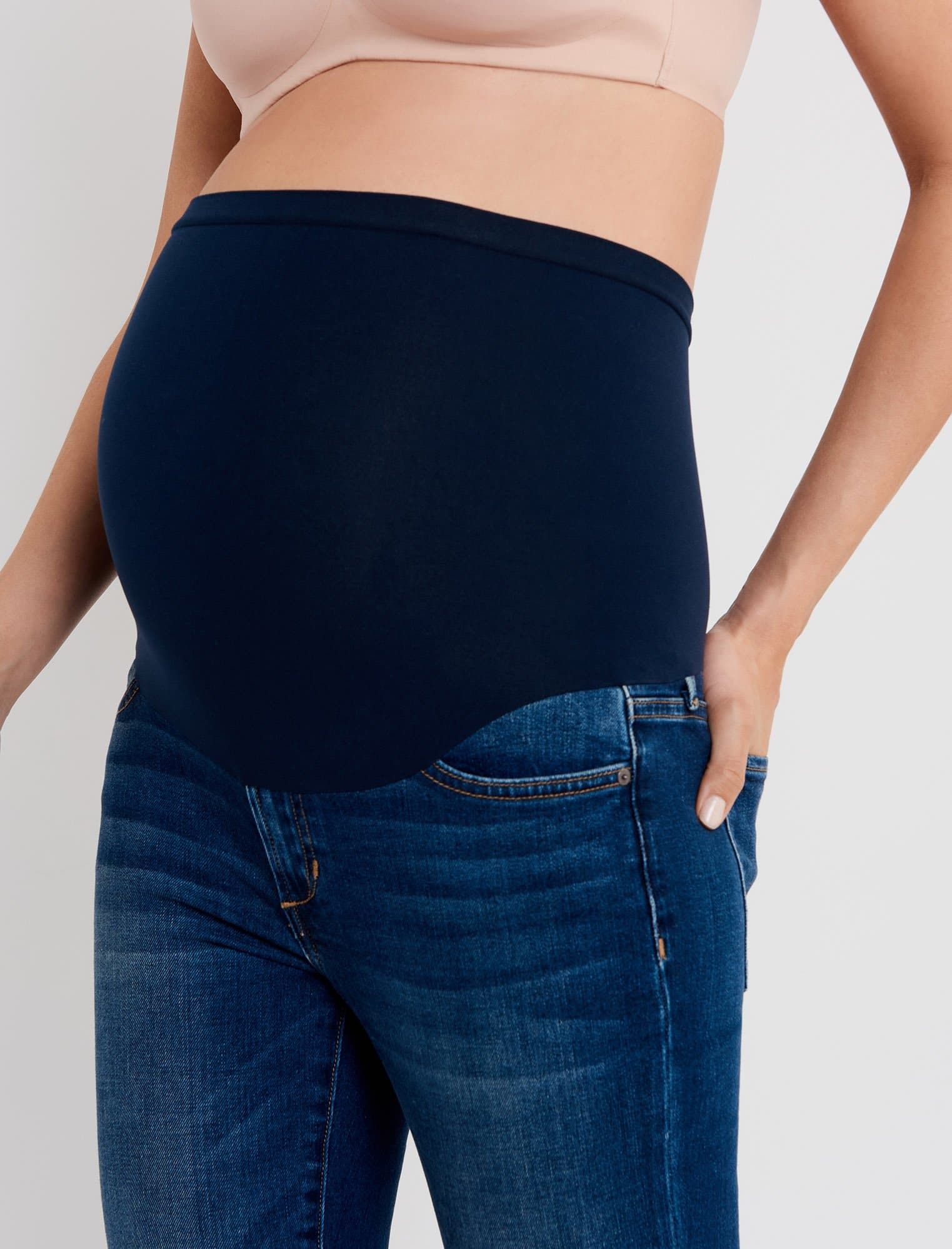 Joe's Icon Ankle Secret Fit Belly Skinny Leg Maternity Jeans sold by Motherhood Maternity product image thumbnail 3