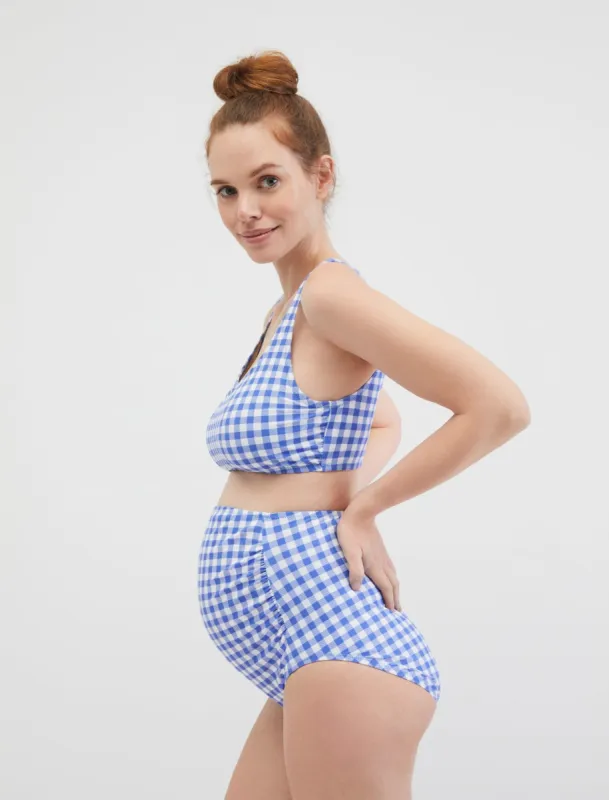 Beach Bump™ High Waist Maternity Bikini sold by Motherhood Maternity