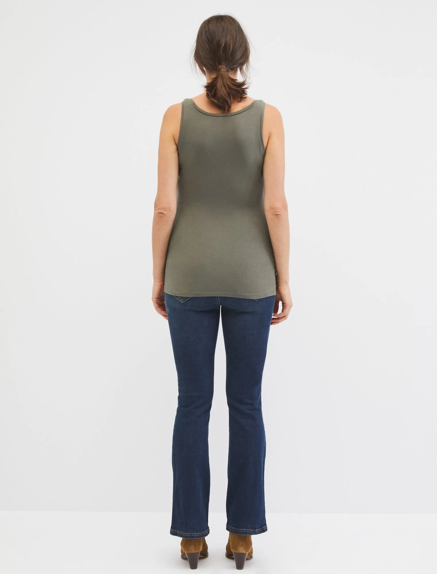 Side Ruched Maternity Tank Top sold by Motherhood Maternity product image thumbnail 4