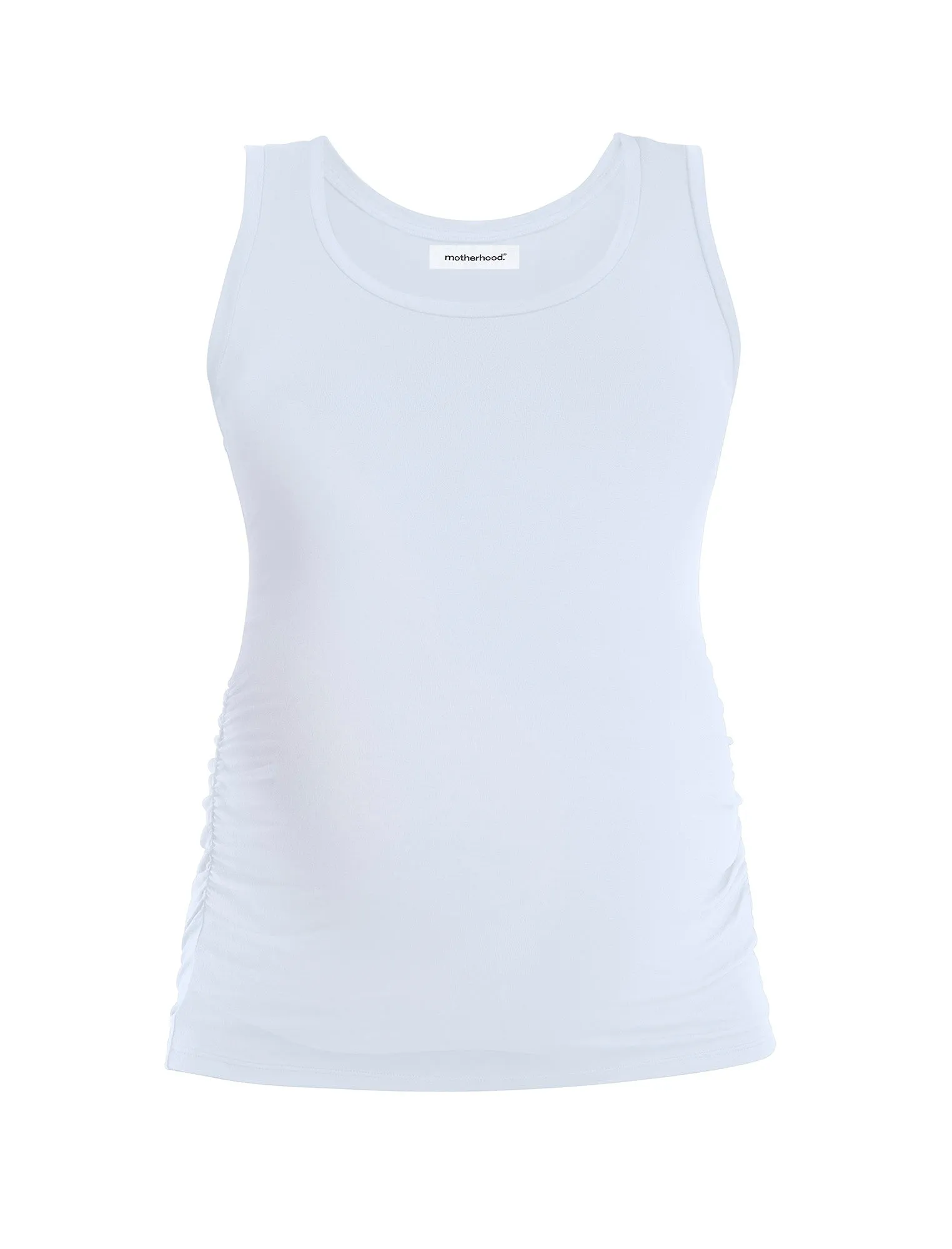 Side Ruched Maternity Tank Top sold by Motherhood Maternity product image thumbnail 5