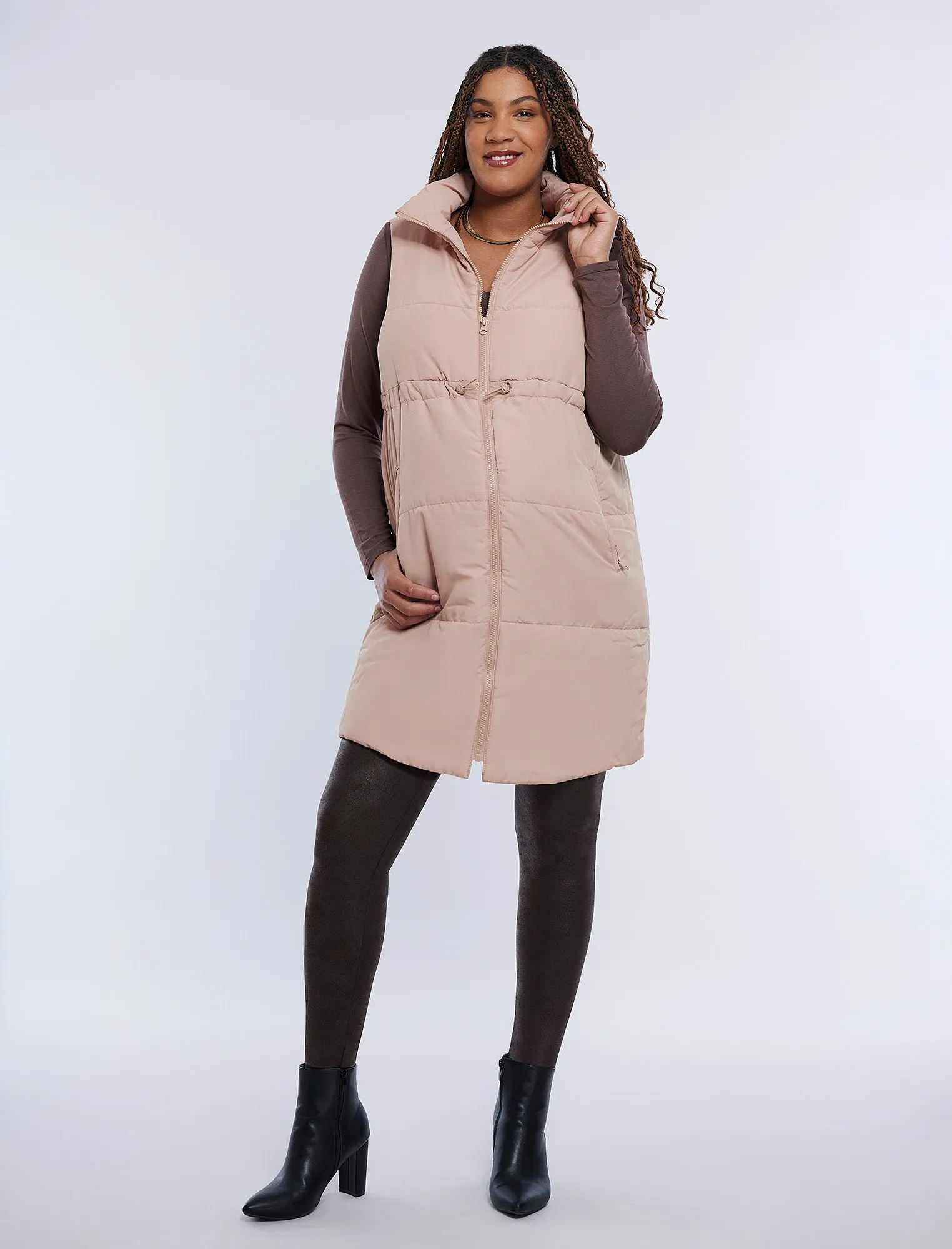 Puffer Vest sold by Motherhood Maternity